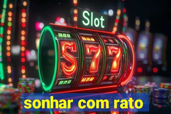 sonhar com rato